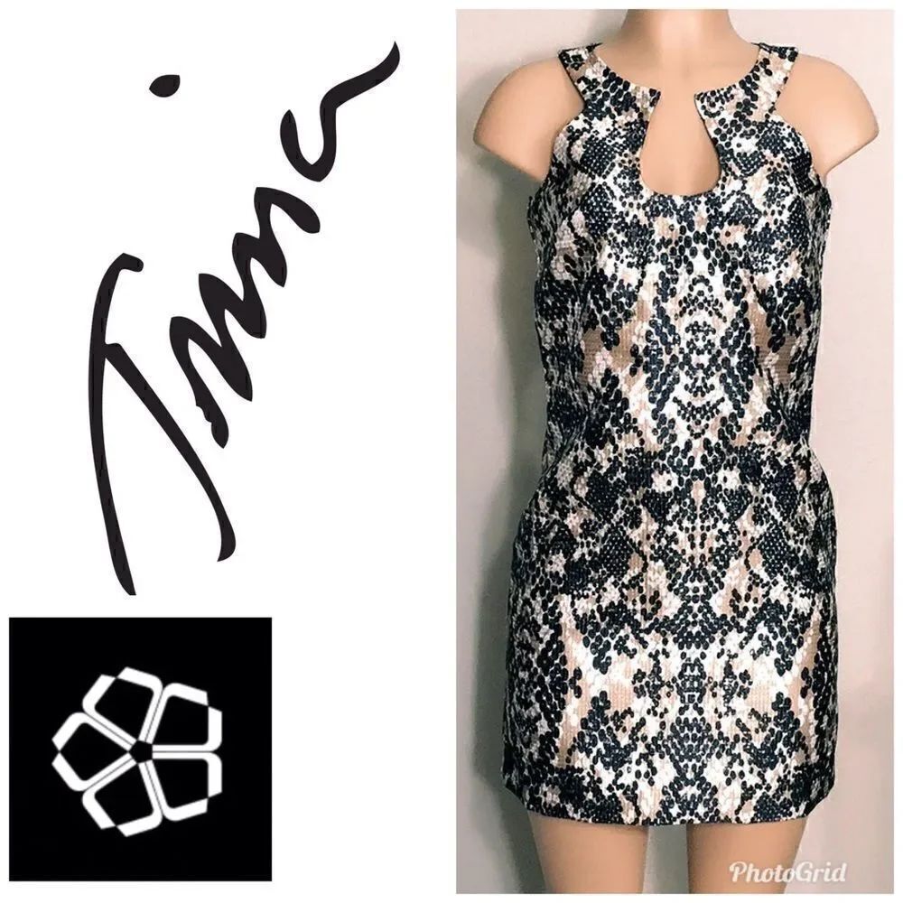 Trina Turk metallic thread dress. NWOT